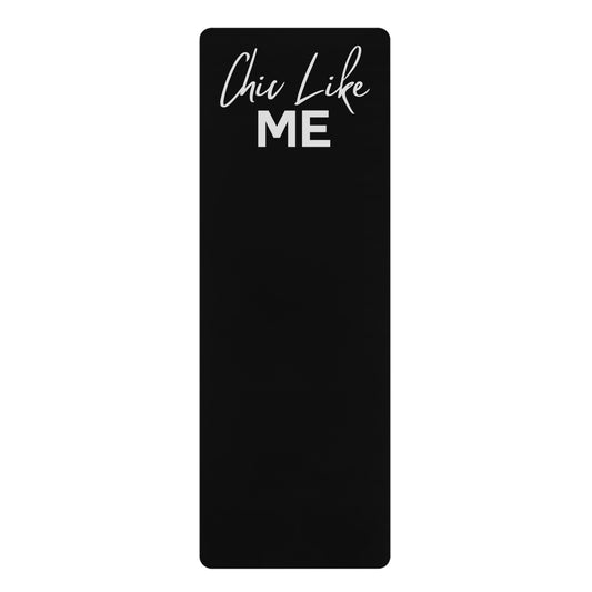 Chic Like Me – Fashion Illustration Yoga Mat | Stylish & Non-Slip Mat for Yoga & Fitness